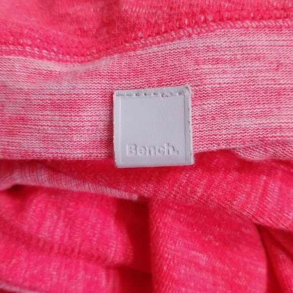 Bench Pink  2 Tone Zipper Sweater Size Small Running Hoodie Jacket Athletic - Picture 9 of 11